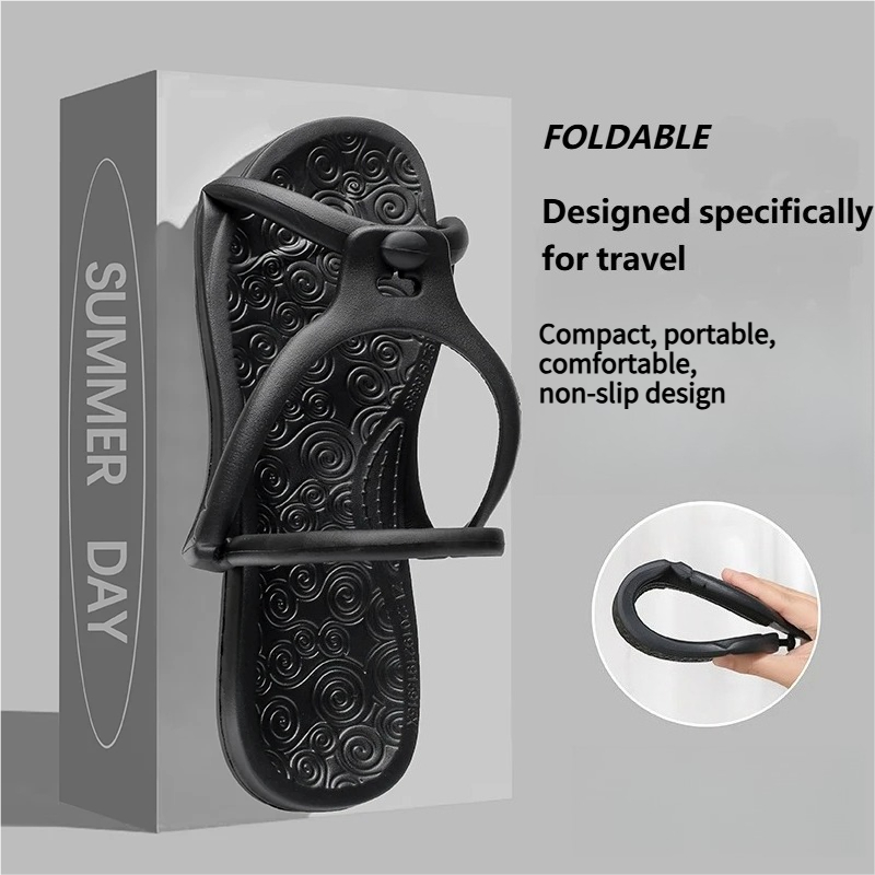 Outdoor Lighting For Home - Upgraded Foldable Travel Slippers Unisex EVA