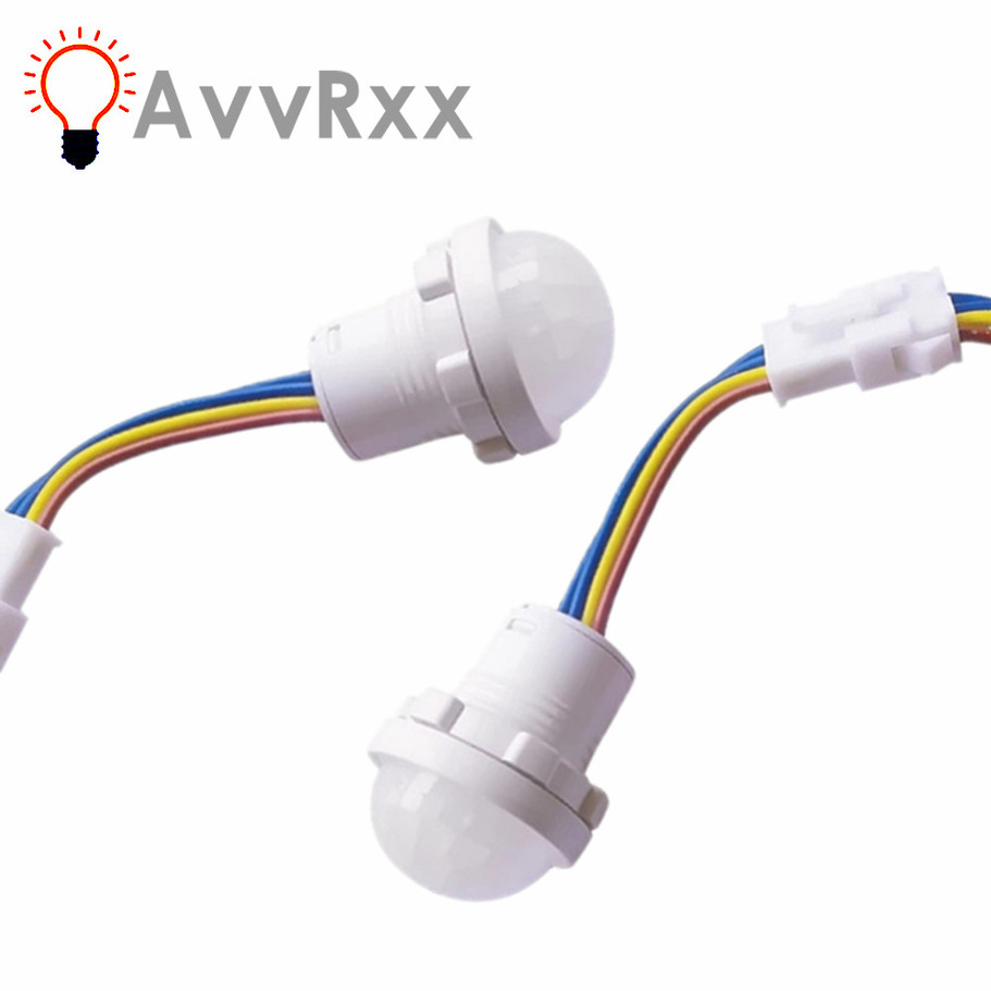 Outdoor Lighting Timer Switch - 110/220V Mini LED Nhạy Cảm Ánh