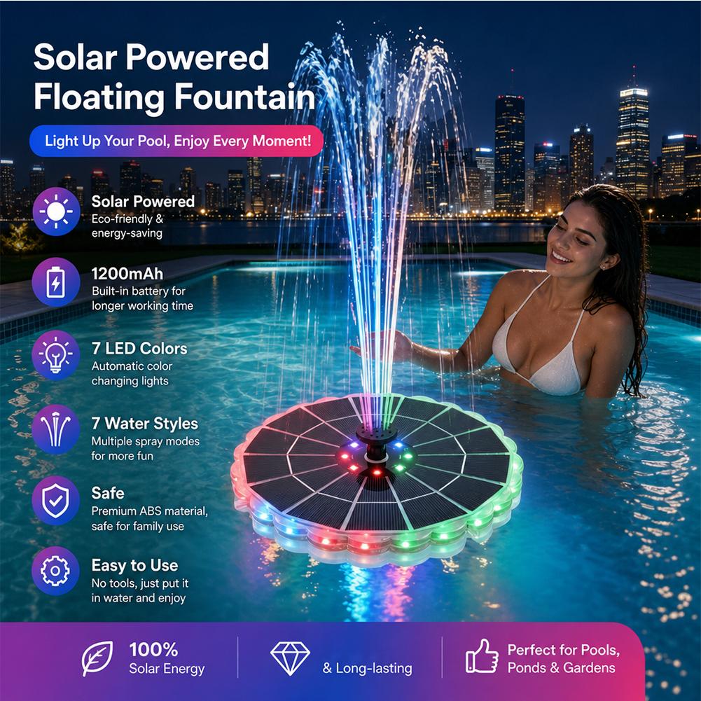 Outdoor Lighting Traditional - 3.5W Outdoor Solar Fountain Pump Kit