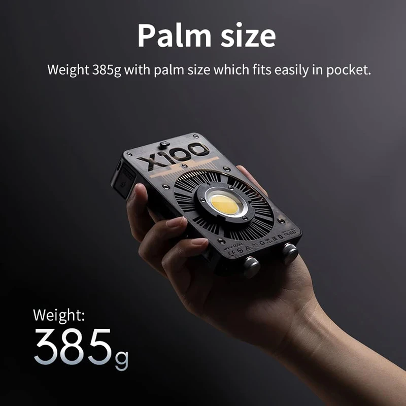 Outdoor Lighting Video Shooting - NEW Zhiyun Molus X100 Combo 100W