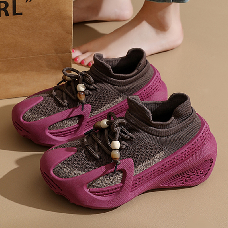 Outdoor Lighting High Quality - Women Platform Sneakers Casual Sports Shoes