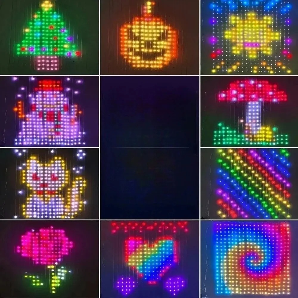 Outdoor LED Pixel Curtain Ligh - đánh giá và giá Wall Lighting Outdoor