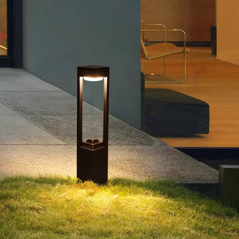 Luminous floor lamp courtyard  - đánh giá và giá Outdoor Lighting Lamps