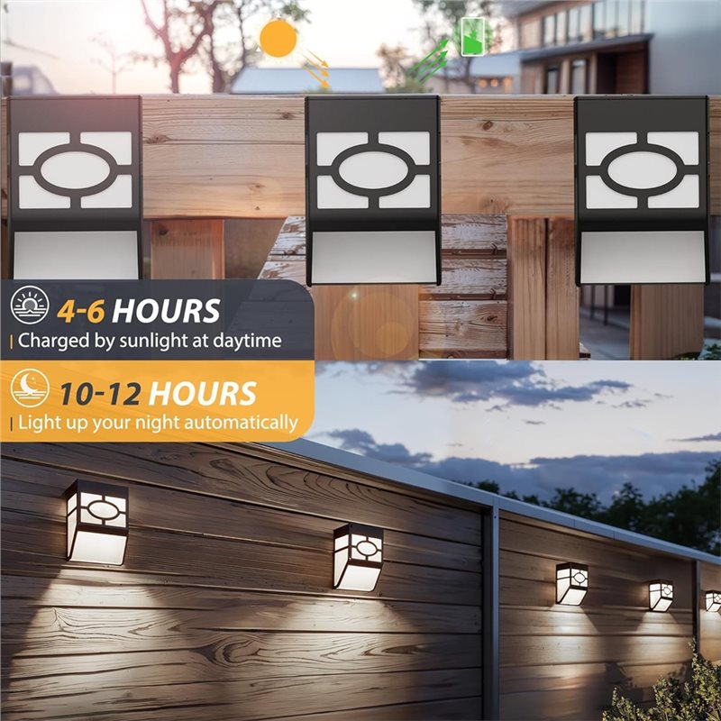 75STO-8Pcs Solar Powered Wall  - đánh giá và giá Quality Outdoor Lighting Brands