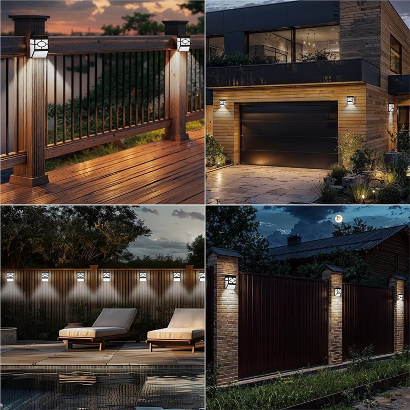 75STO-8Pcs Solar Powered Wall  - đánh giá và giá Quality Outdoor Lighting Brands