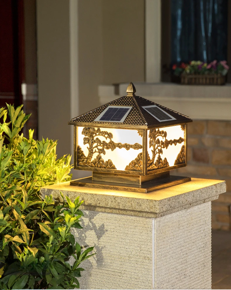 Solar stigma light Outdoor wal - đánh giá và giá Wall Lighting Outdoor