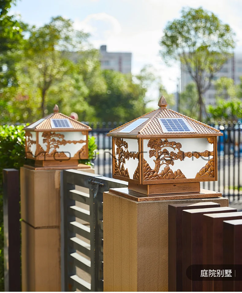 Solar stigma light Outdoor wal - đánh giá và giá Wall Lighting Outdoor