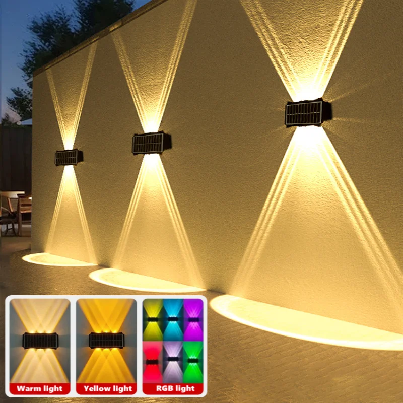 4/6/8LED Solar Wall Lamp Outdo - đánh giá và giá Outdoor Lighting With Outlet