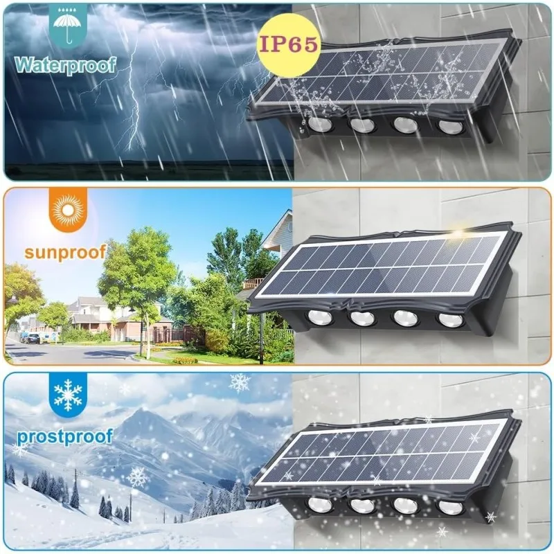 4/6/8LED Solar Wall Lamp Outdo - đánh giá và giá Outdoor Lighting With Outlet