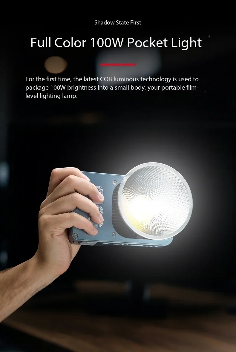 2026 Best Seller S100 100W COB - đánh giá và giá Outdoor Lighting Video Shooting