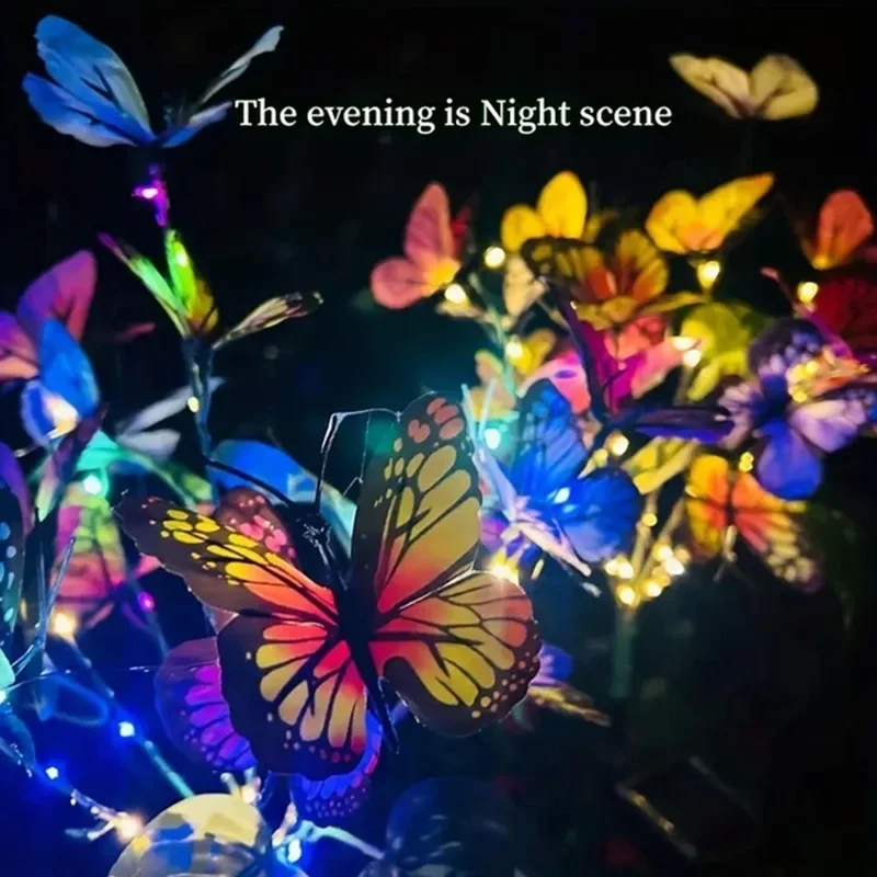 Solar LED Butterfly Garden Lig - đánh giá và giá Outdoor Lighting Ground