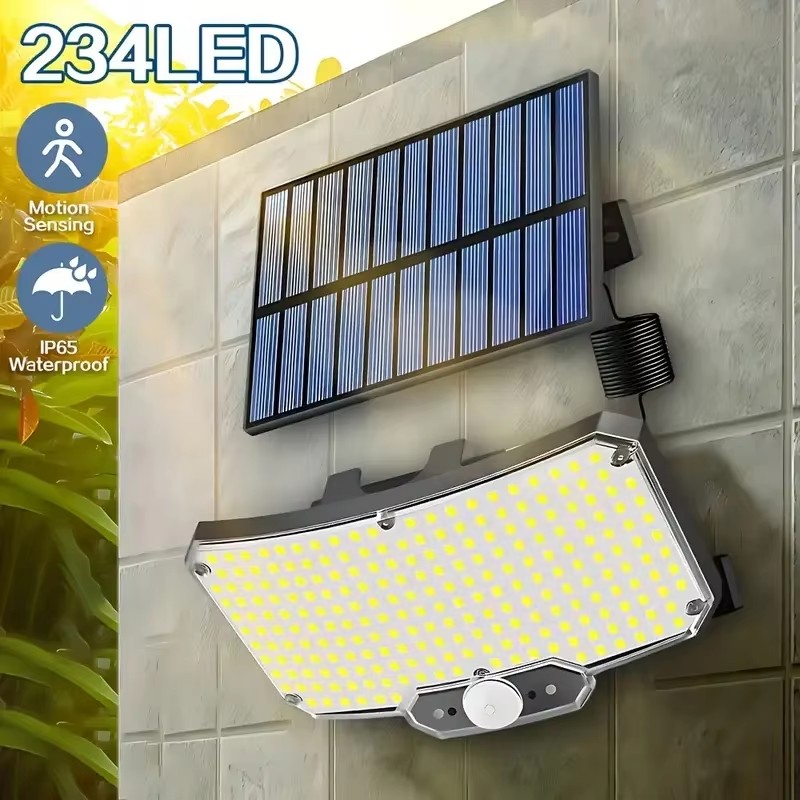 234LED Solar Outdoor Lights Mo - đánh giá và giá Wall Lighting Outdoor