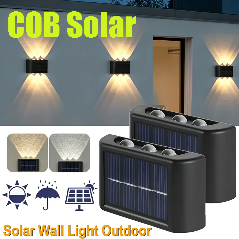 COB Solar Wall Lamp Outdoor Wa - đánh giá và giá Wall Lighting Outdoor