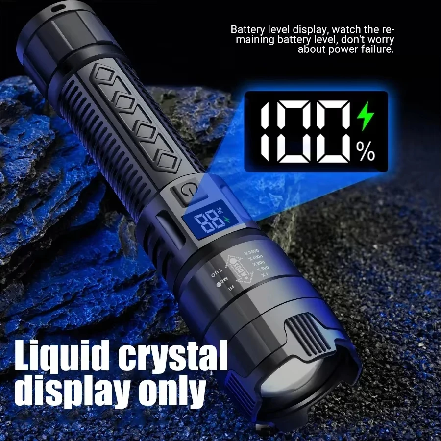 Tactical LED Flashlight 2000LM - đánh giá và giá Outdoor Lighting Quality