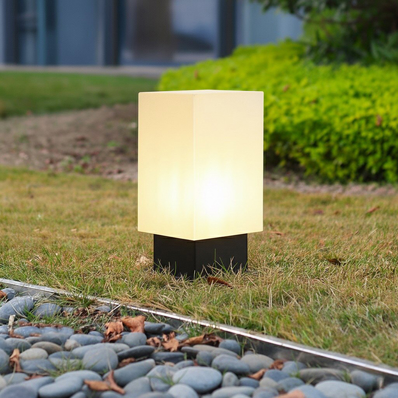 Luminous floor lamp courtyard  - đánh giá và giá Outdoor Lighting Lamps