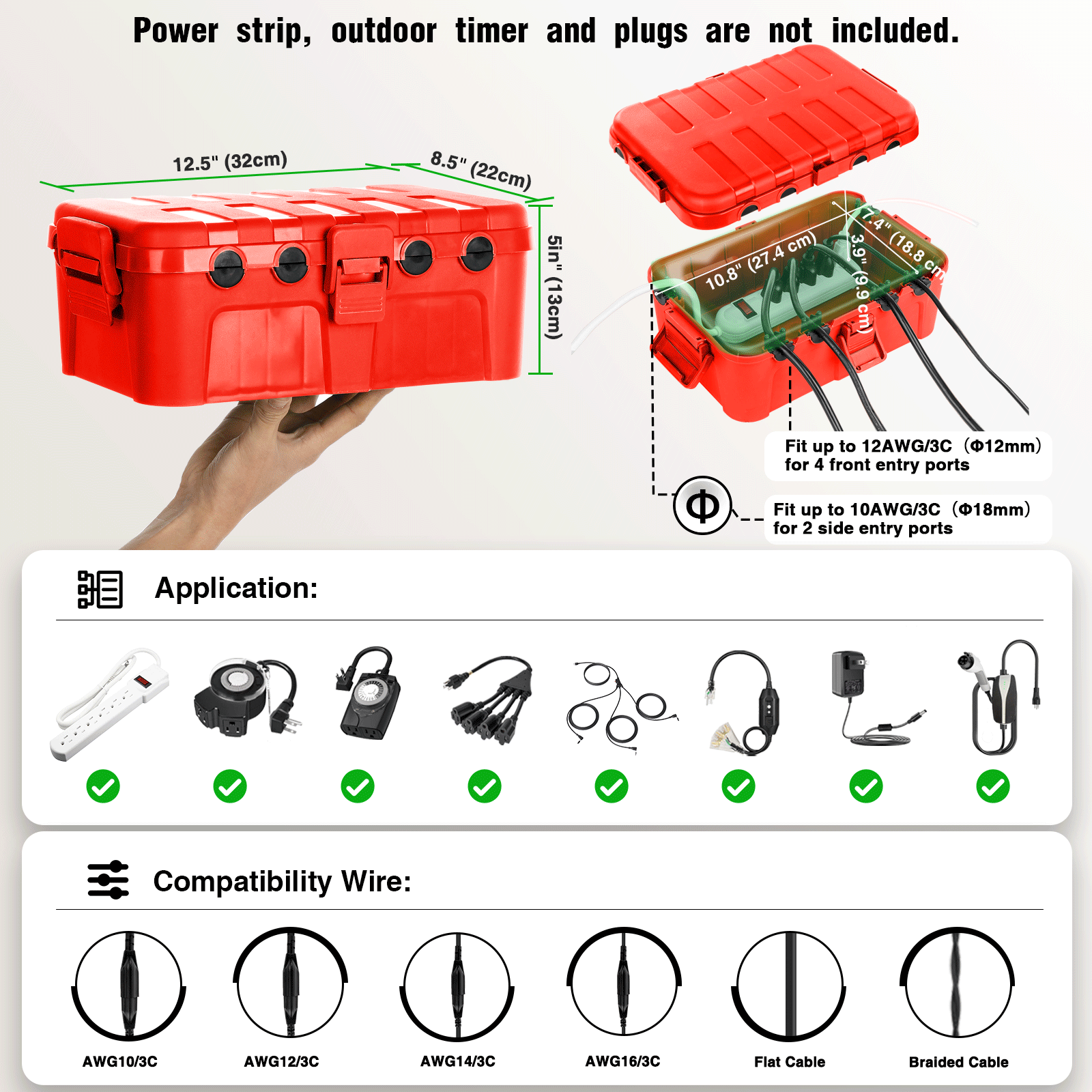 Weatherproof IP54 Outdoor Exte - đánh giá và giá Outdoor Lighting With Outlet