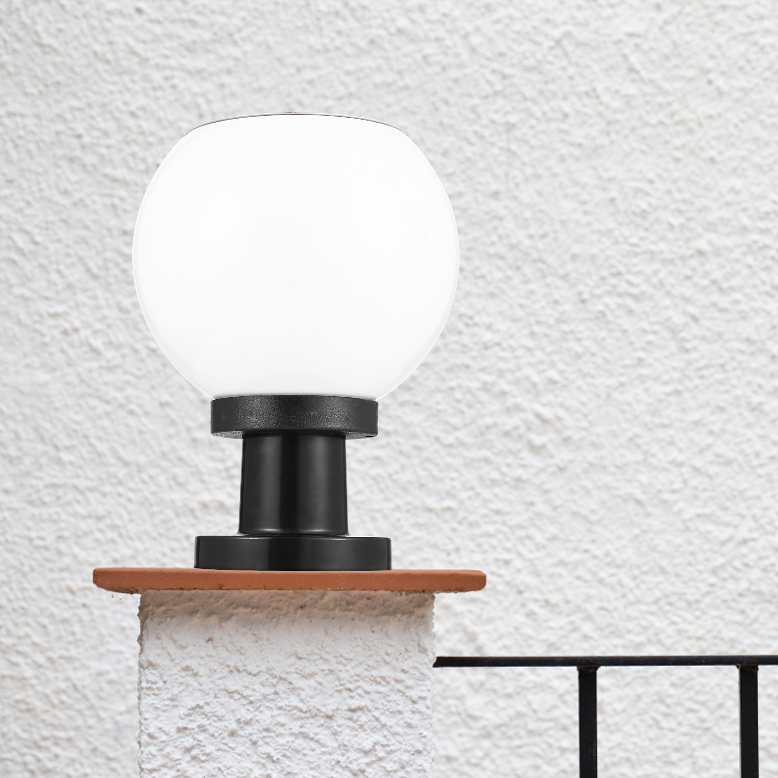 1 Solar Powered Round LED Wall - đánh giá và giá Wall Lighting Outdoor