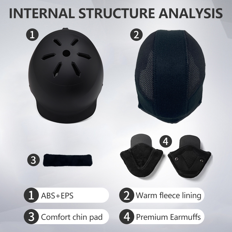 Eastinear-ski Helmet for Men a - đánh giá và giá Outdoor Lighting High Quality