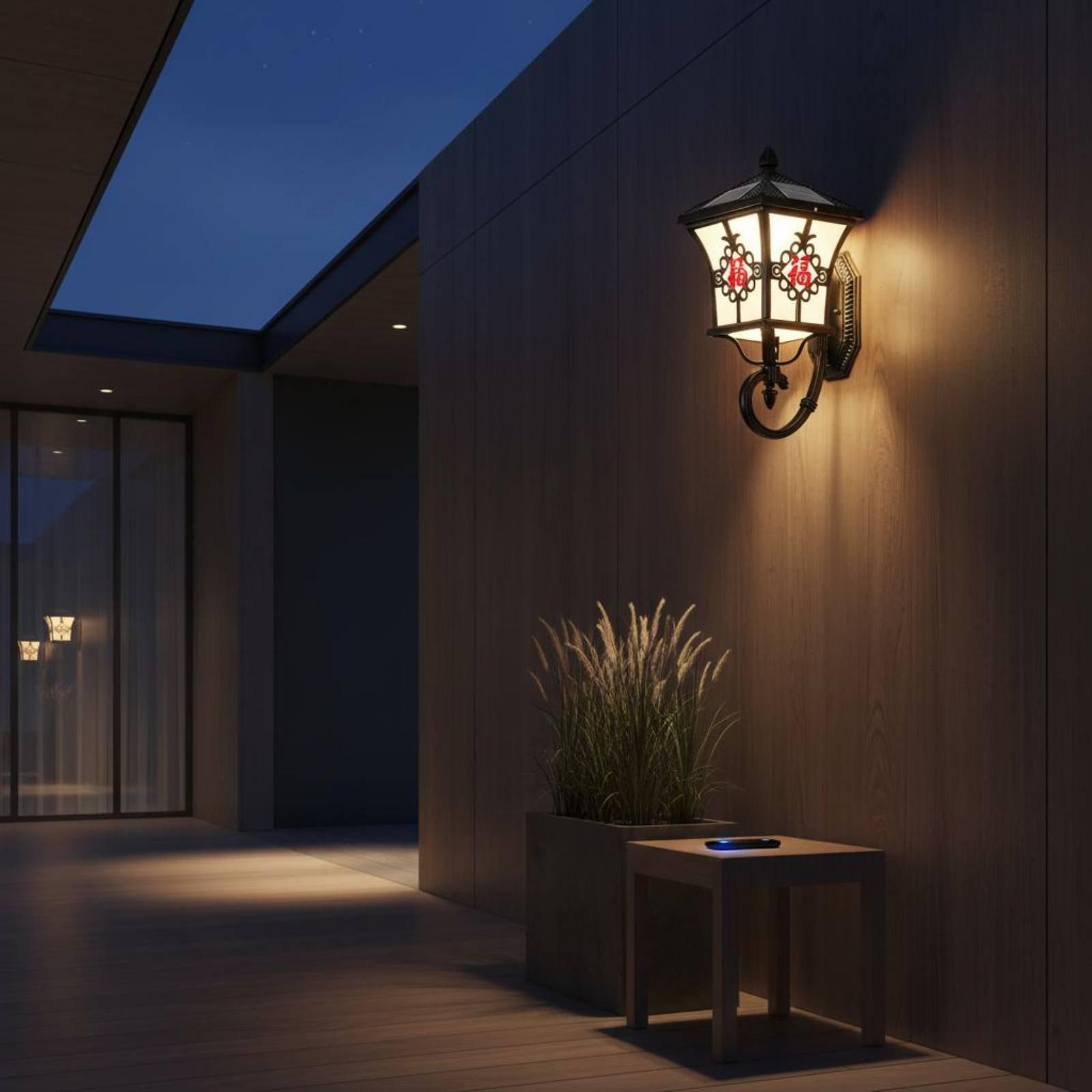 Solar Led Outdoor Wall Lamp El - đánh giá và giá Wall Lighting Outdoor