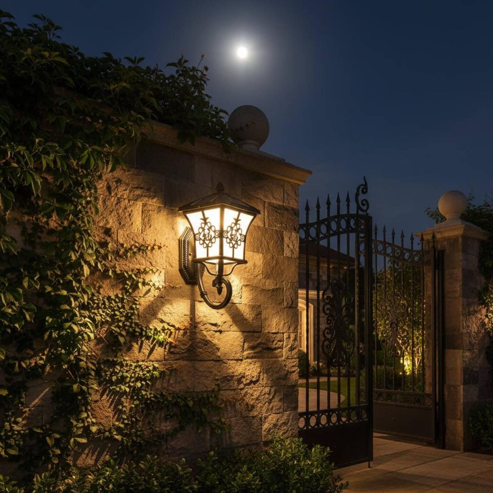 Solar Led Outdoor Wall Lamp El - đánh giá và giá Wall Lighting Outdoor