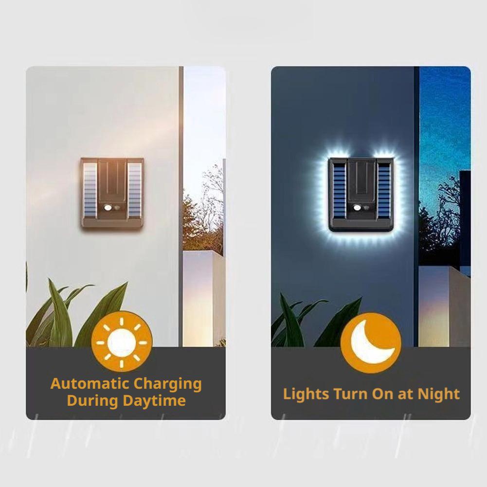 Foldable LED 120° Solar Light  - đánh giá và giá Wall Lighting Outdoor