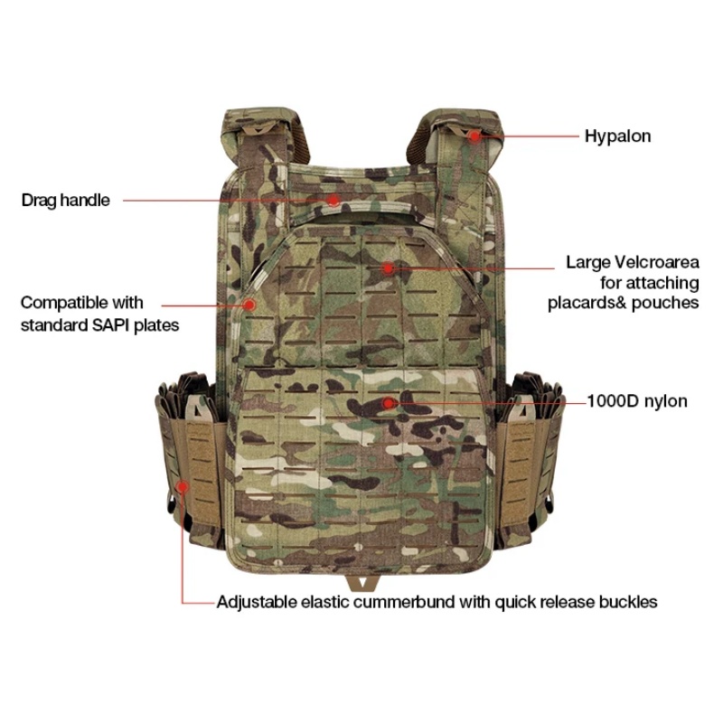 YAKEDA Tactical Vest 6094 Fast - đánh giá và giá Outdoor Lighting High Quality