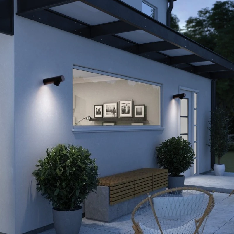 SANDYHA Modern LED Wall Lamp U - đánh giá và giá Outdoor Lighting Unique