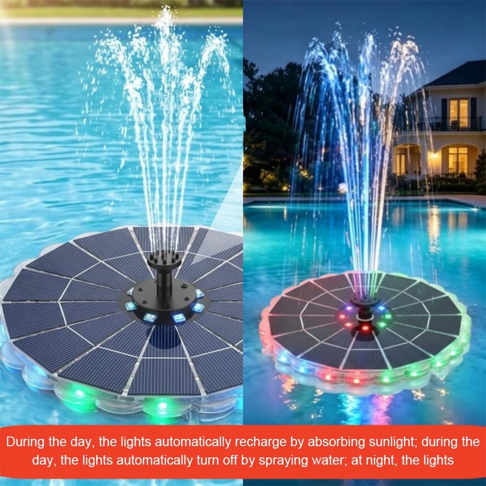 3.5W Outdoor Solar Fountain Pu - đánh giá và giá Outdoor Lighting Traditional