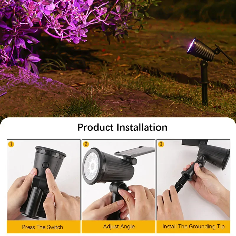 Solar Spotlight Outdoor Garden - đánh giá và giá Outdoor Lighting With Outlet