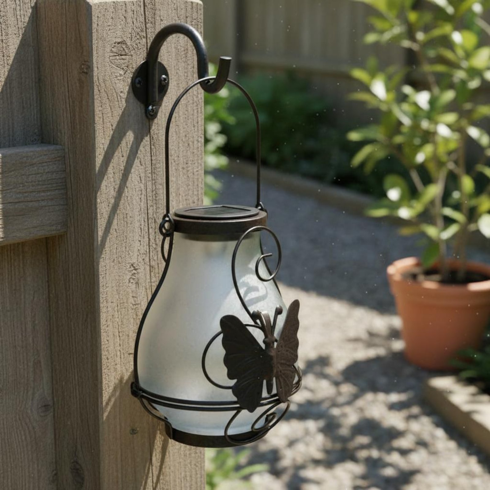 Solar Butterfly Lantern Waterp - đánh giá và giá Wall Lighting Outdoor