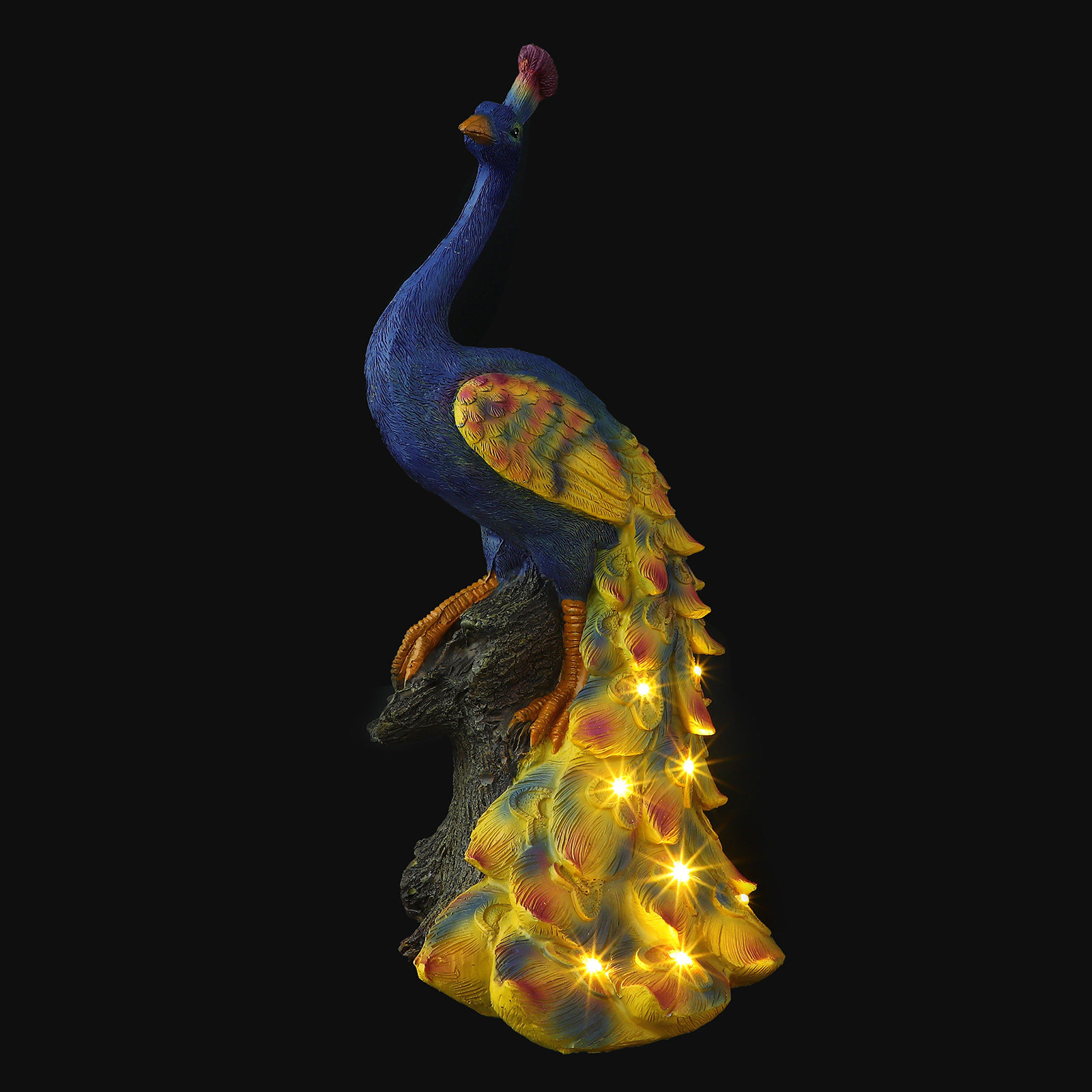Resin Craft Outdoor Peacock Ya - đánh giá và giá Outdoor Lighting Unique