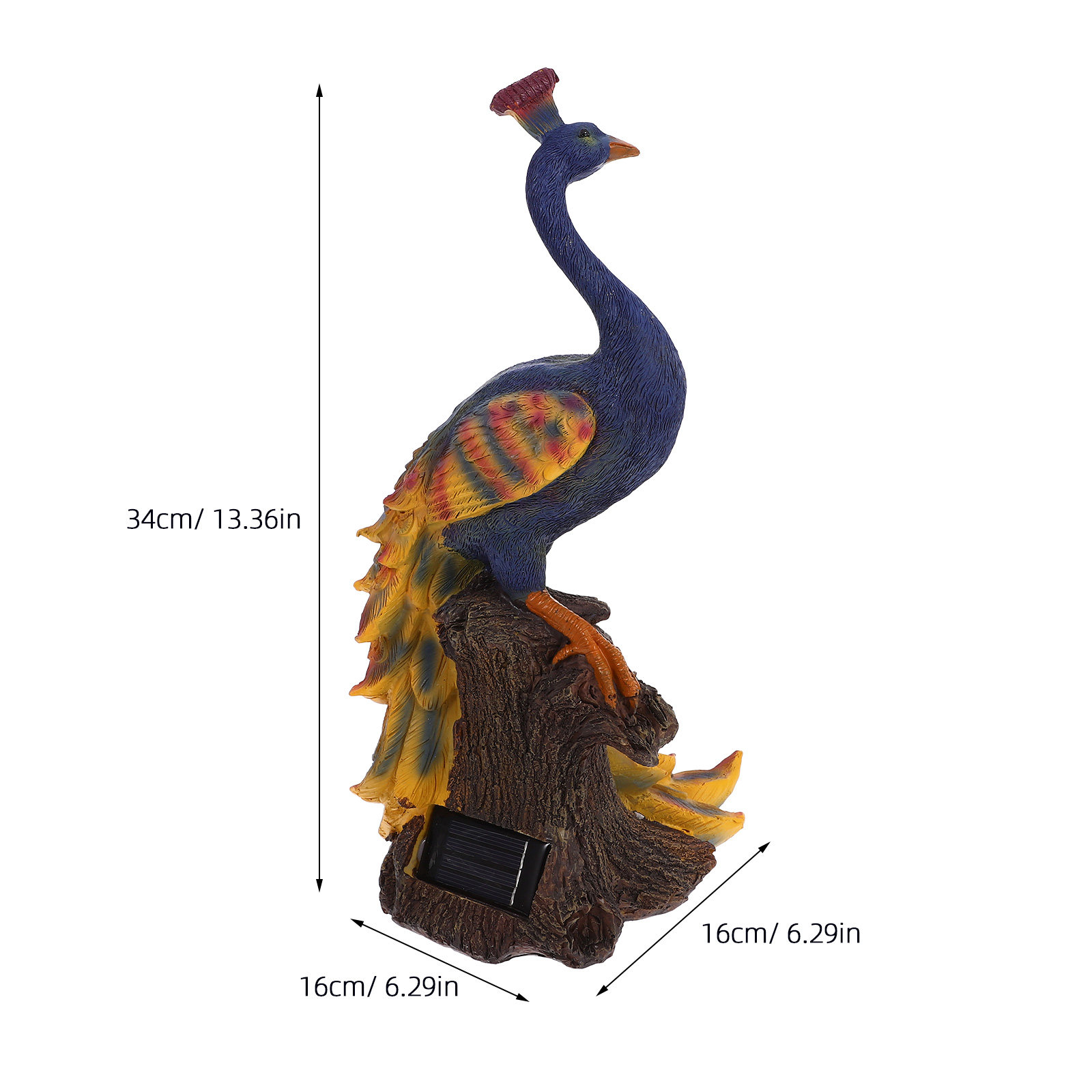 Resin Craft Outdoor Peacock Ya - đánh giá và giá Outdoor Lighting Unique