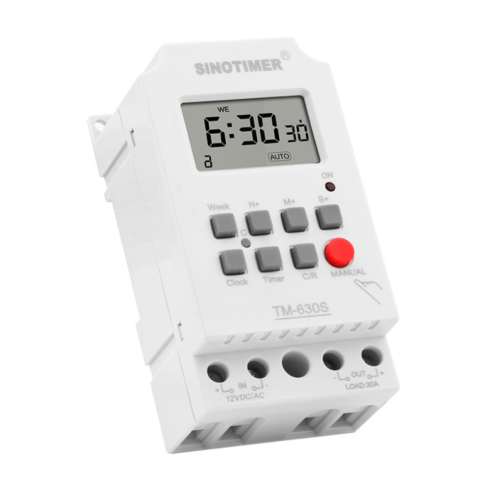 Sinotimer TM630S 4 Digital Tim - đánh giá và giá Outdoor Lighting Timer Switch