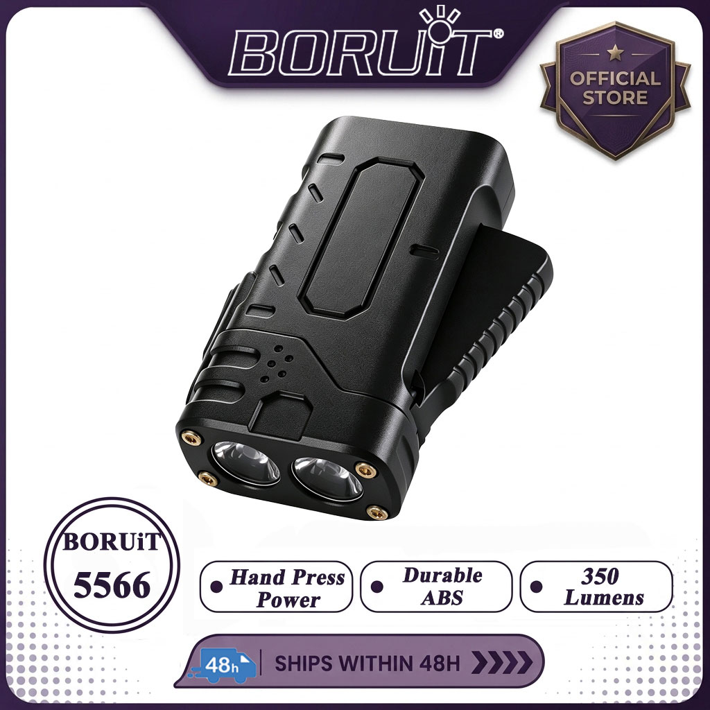 BORUIiT Hand Crank EDC LED Fla - đánh giá và giá Outdoor Lighting Quality