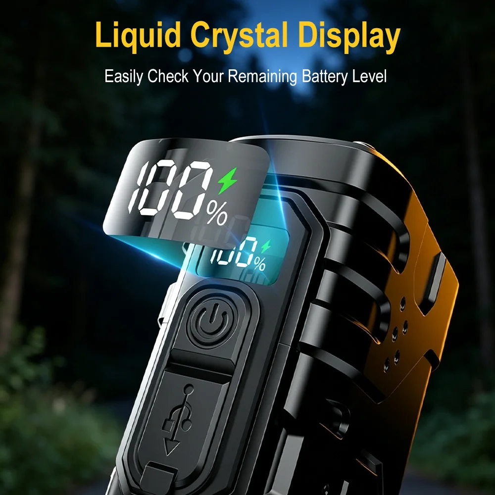 BORUIiT Hand Crank EDC LED Fla - đánh giá và giá Outdoor Lighting Quality