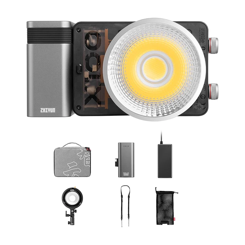 NEW Zhiyun Molus X100 Combo 10 - đánh giá và giá Outdoor Lighting Video Shooting