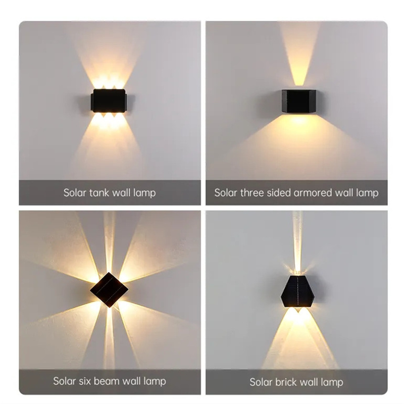 Outdoor LED Solar Wall Light A - đánh giá và giá Outdoor Lighting With Outlet