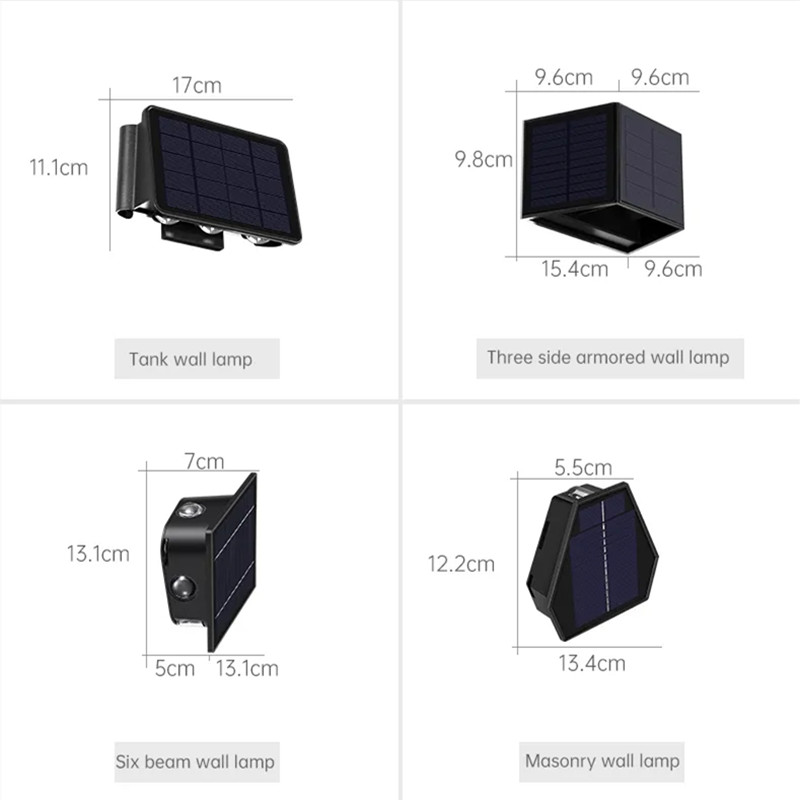 Outdoor LED Solar Wall Light A - đánh giá và giá Outdoor Lighting With Outlet