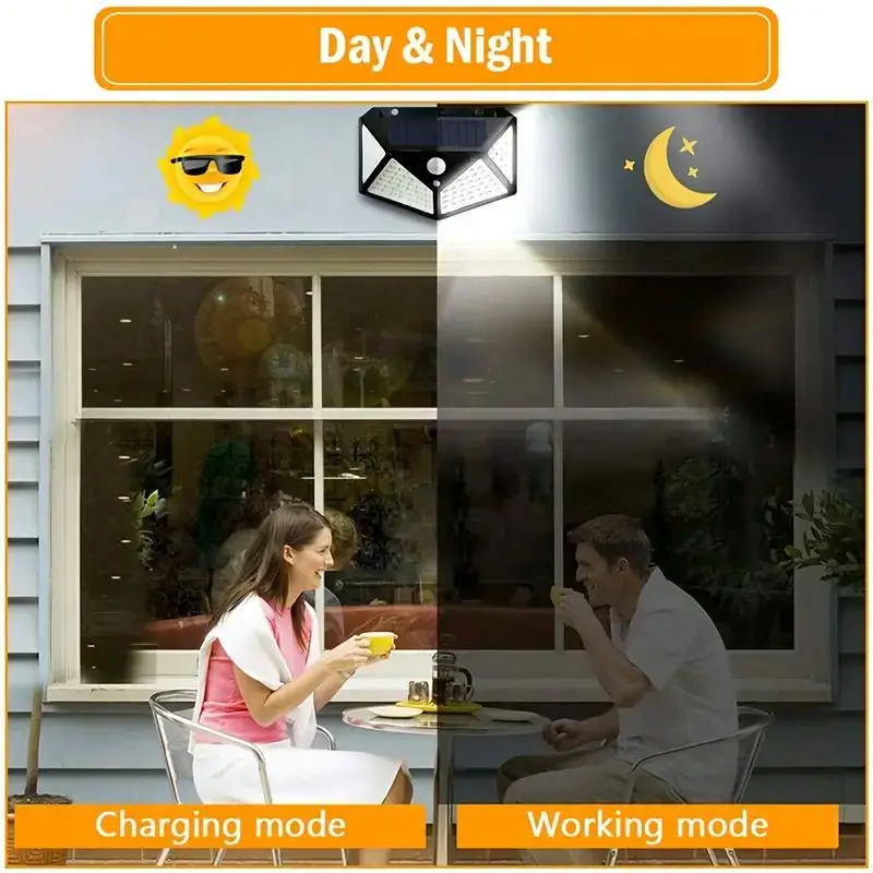 100LED Outdoor Solar Garden Li - đánh giá và giá Wall Lighting Outdoor