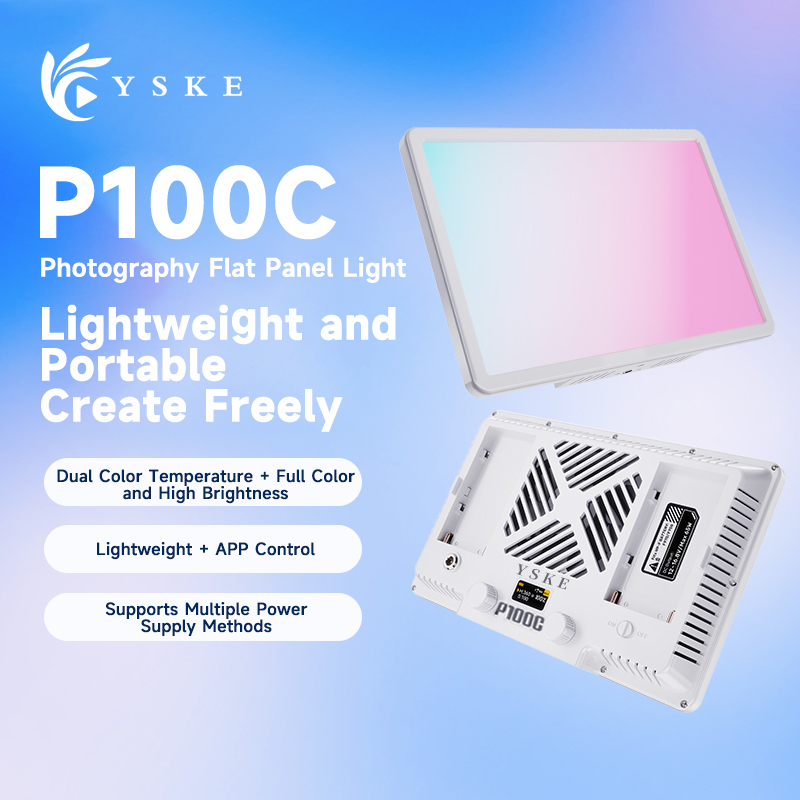 P100C Lightweight 100W Full-Co - đánh giá và giá Outdoor Lighting Video Shooting