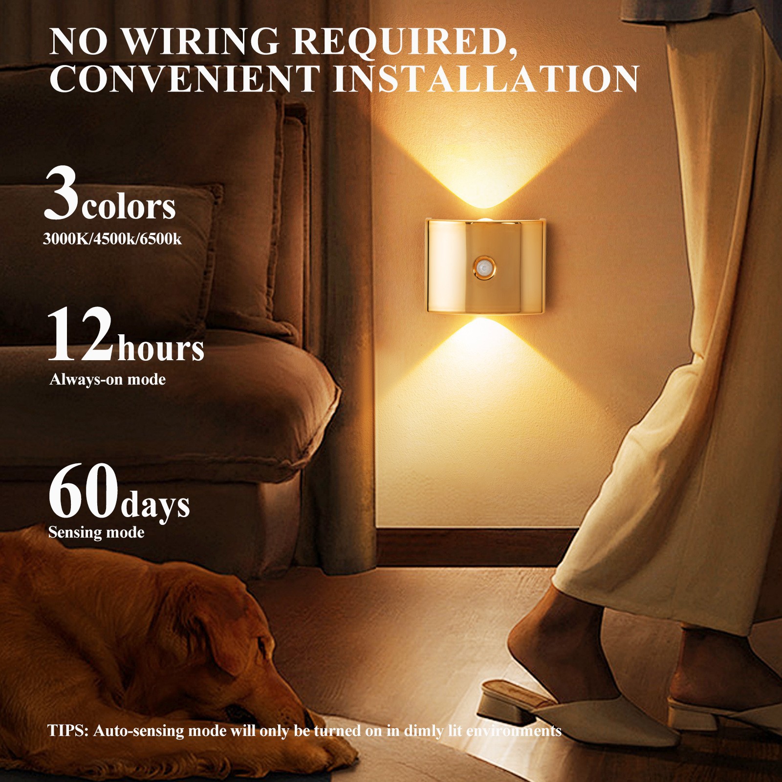 Wireless Charging Wall Lamp, N - đánh giá và giá Wall Lighting Outdoor