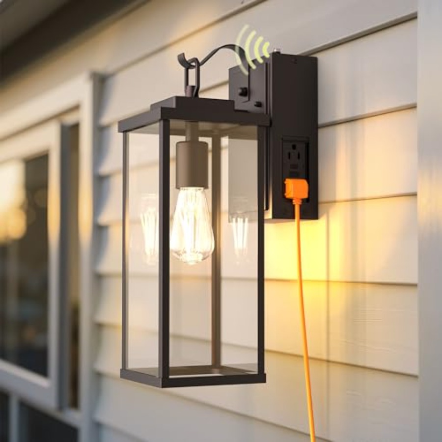 Upgraded Dusk to Dawn Outdoor  - đánh giá và giá Outdoor Lighting No Outlet