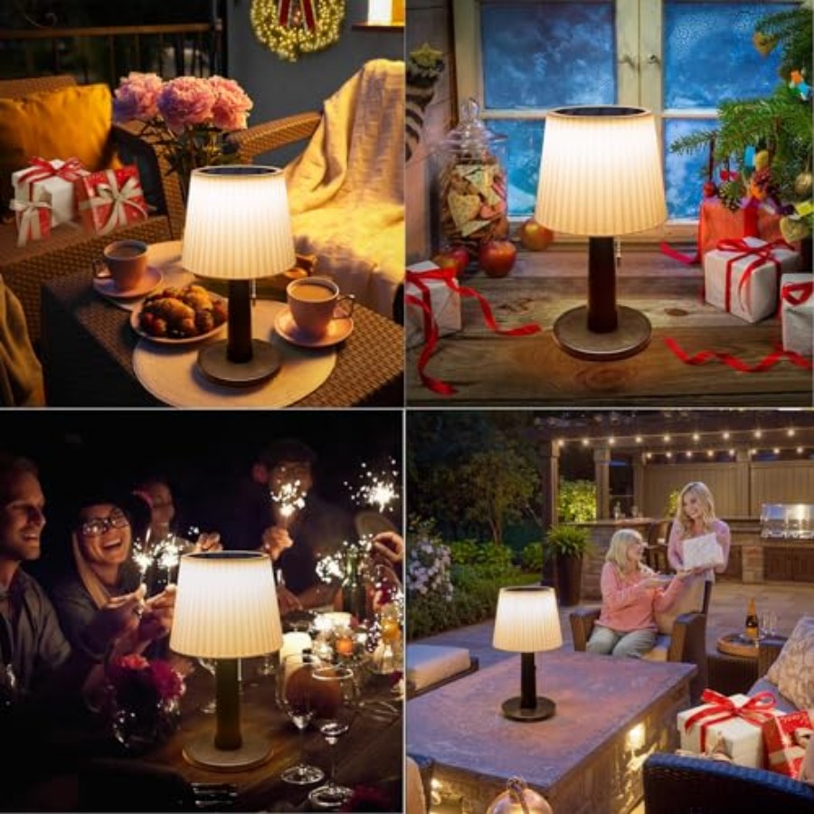 Solar Table Lamps Outdoor Indo - đánh giá và giá Outdoor Lighting Lamps