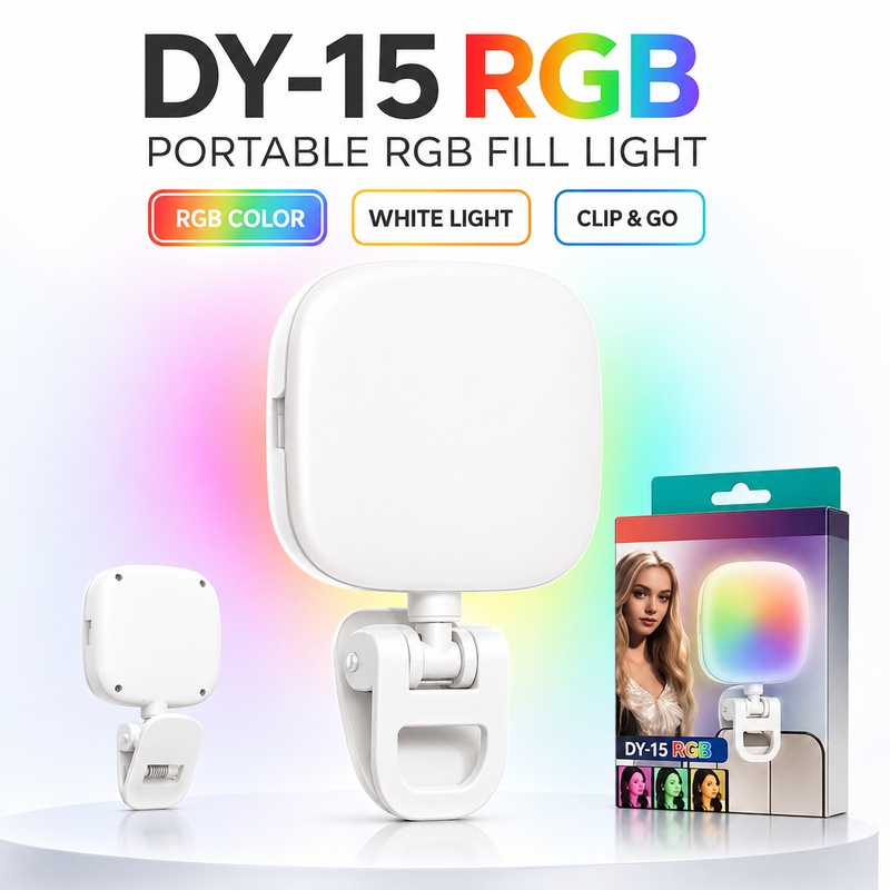 Portable RGB Video Light Mini  - đánh giá và giá Outdoor Lighting Video Shooting