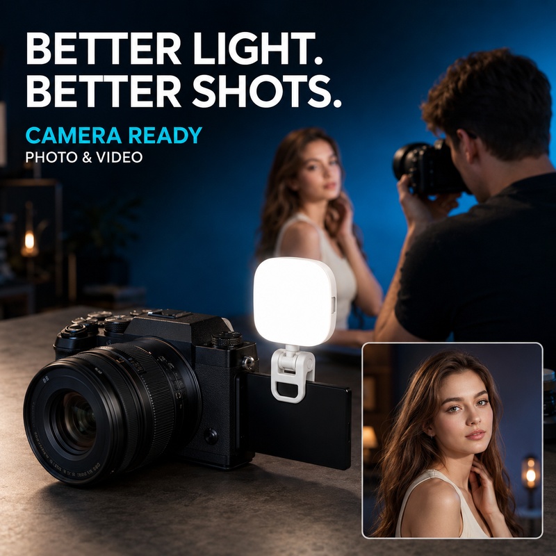 Portable RGB Video Light Mini  - đánh giá và giá Outdoor Lighting Video Shooting