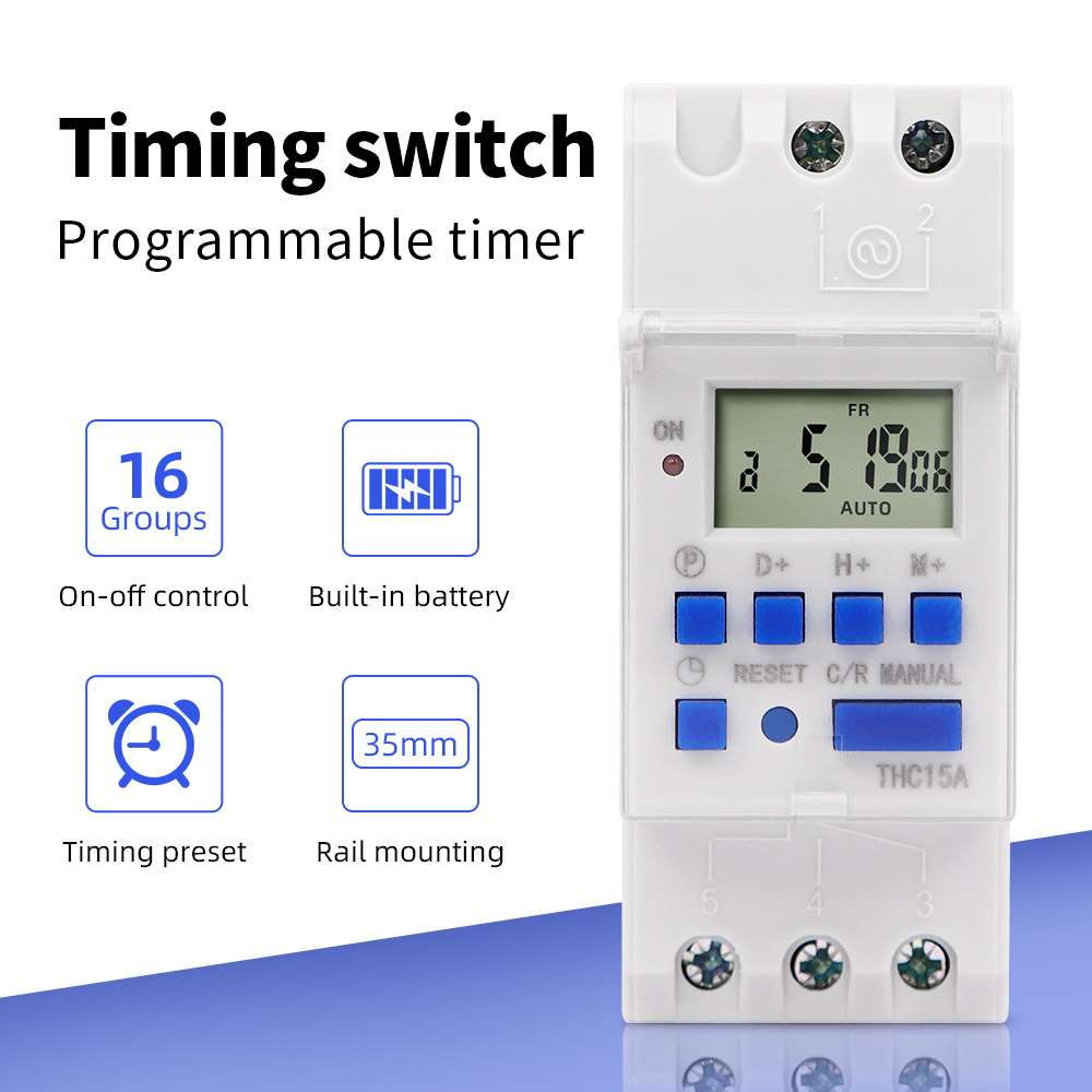 Digital Time Switch 7 Days Wee - đánh giá và giá Outdoor Lighting Timer Switch