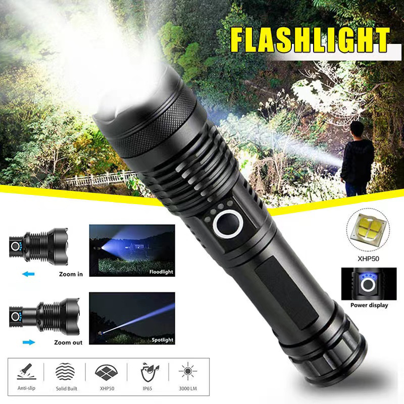 High Power XHP70 Led Flashligh - đánh giá và giá Outdoor Lighting Quality