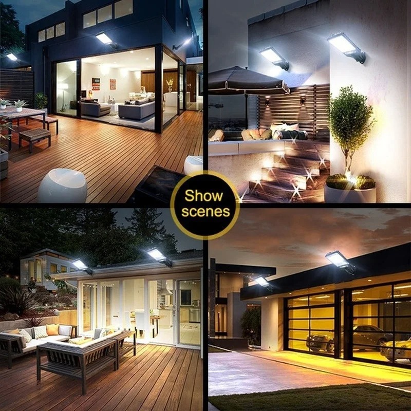 108COB Solar Street Lights Out - đánh giá và giá Outdoor Lighting With Outlet